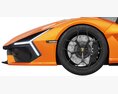 Lamborghini Revuelto 3Dモデル front view