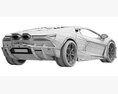 Lamborghini Revuelto 3D 모델 