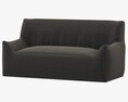RH Teen Berlin Lounge Canvas Sofa 3D模型