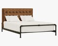 RH Teen Finlay Platform Bed Modelo 3d