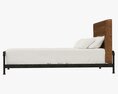 RH Teen Finlay Platform Bed Modello 3D