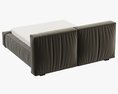 RH Teen Sona Upholstered Platform Bed 3D-Modell