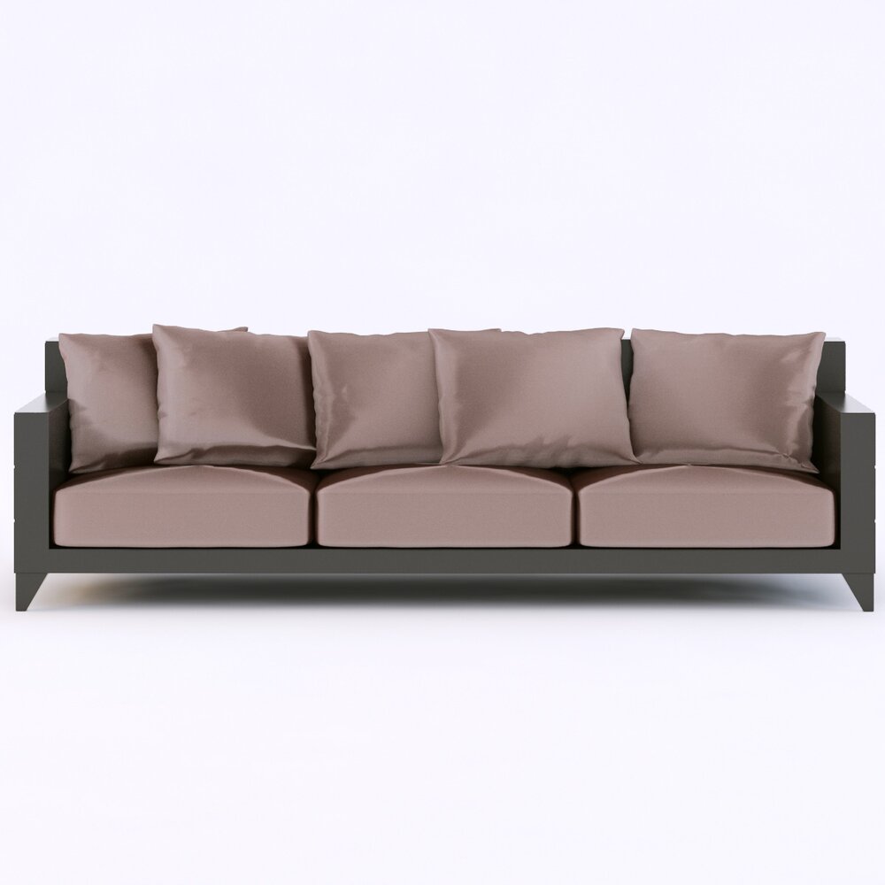 Roberto Ventura Ellisse Sofa 3D-Modell