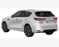 Mazda CX-60 3D 모델  wire render