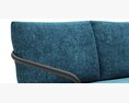 Roche Bobois ANGEL 2-seat Sofa 3D 모델 