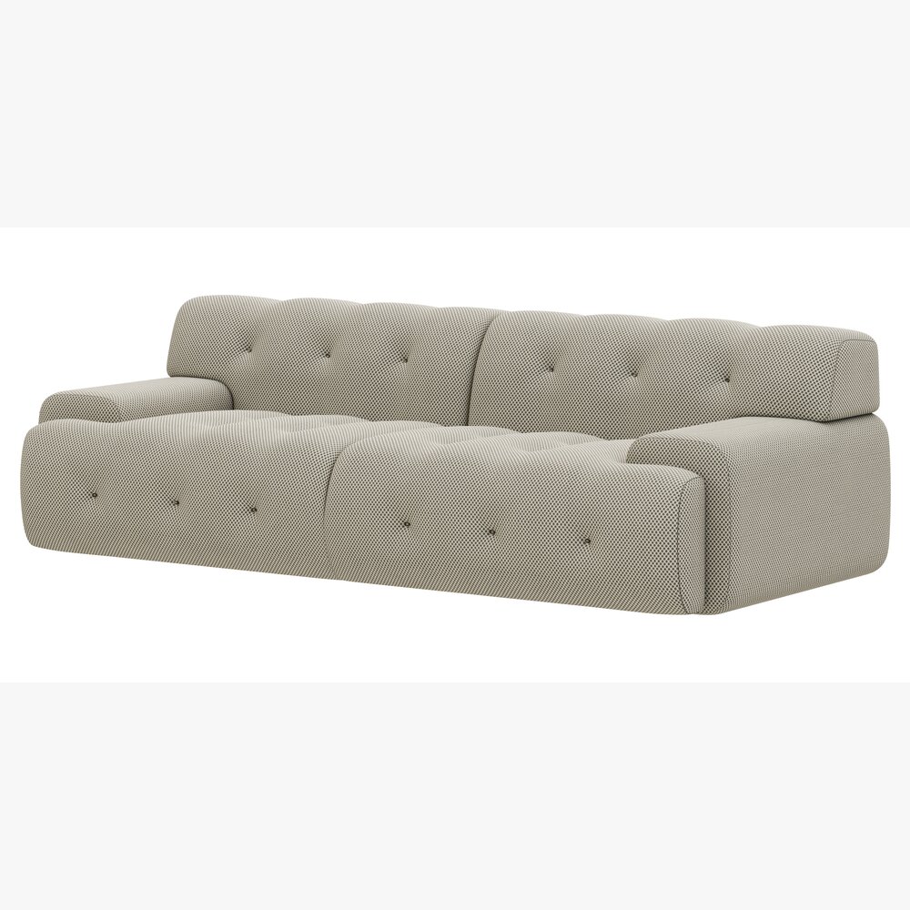 Roche Bobois Blogger Large 3-seat Sofa 3D模型