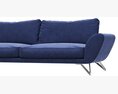 Roche Bobois CARACTERE Large 3-seat Sofa 3D模型