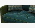 Roche Bobois COCOON LARGE 3-SEAT SOFA 3D-Modell