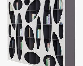 Roche Bobois Denia Bookcase 3D 모델 