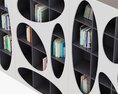 Roche Bobois Denia Bookcase Modello 3D