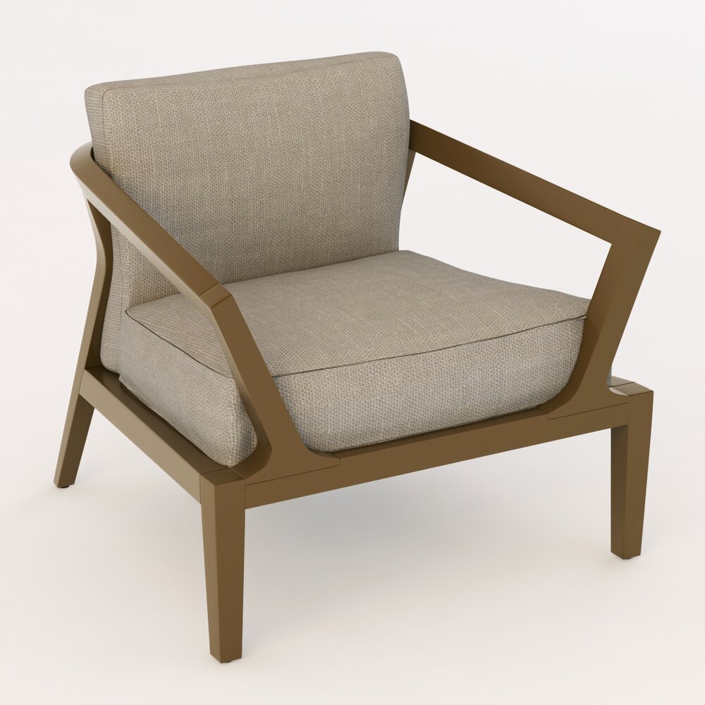 Roche Bobois Echoes Chair Modèle 3D