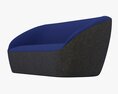 Roche Bobois Edito Sofa 3D 모델 