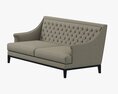 Roche Bobois EPOQ 3-Seat Sofa Modelo 3D