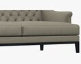 Roche Bobois EPOQ 3-Seat Sofa Modelo 3D