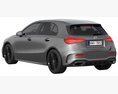 Mercedes-Benz A-Class AMG 2023 3Dモデル wire render