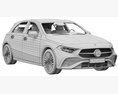 Mercedes-Benz A-Class AMG 2023 3D-Modell seats