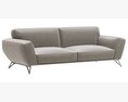 Roche Bobois INSPIRATION Large 3-seat Sofa Modello 3D