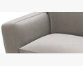 Roche Bobois INSPIRATION Large 3-seat Sofa 3D模型