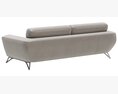Roche Bobois INSPIRATION Large 3-seat Sofa 3D-Modell
