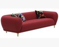Roche Bobois MONTGOLFIERE Large 4-seat Sofa 3D模型