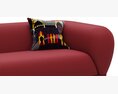 Roche Bobois MONTGOLFIERE Large 4-seat Sofa 3D модель