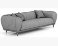 Roche Bobois MONTGOLFIERE Large 4-seat Sofa Modelo 3d