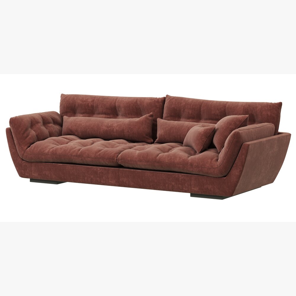 Roche Bobois ORIGINEL Large 4-seat Sofa 3Dモデル