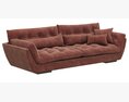 Roche Bobois ORIGINEL Large 4-seat Sofa 3D модель