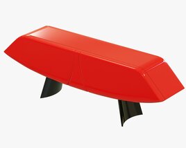 Roche Bobois Papillon Sideboard Modello 3D