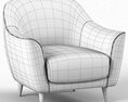 Roche Bobois RONDO Armchair 3D 모델 