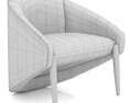 Roche Bobois WALRUS ARMCHAIR 3D 모델 