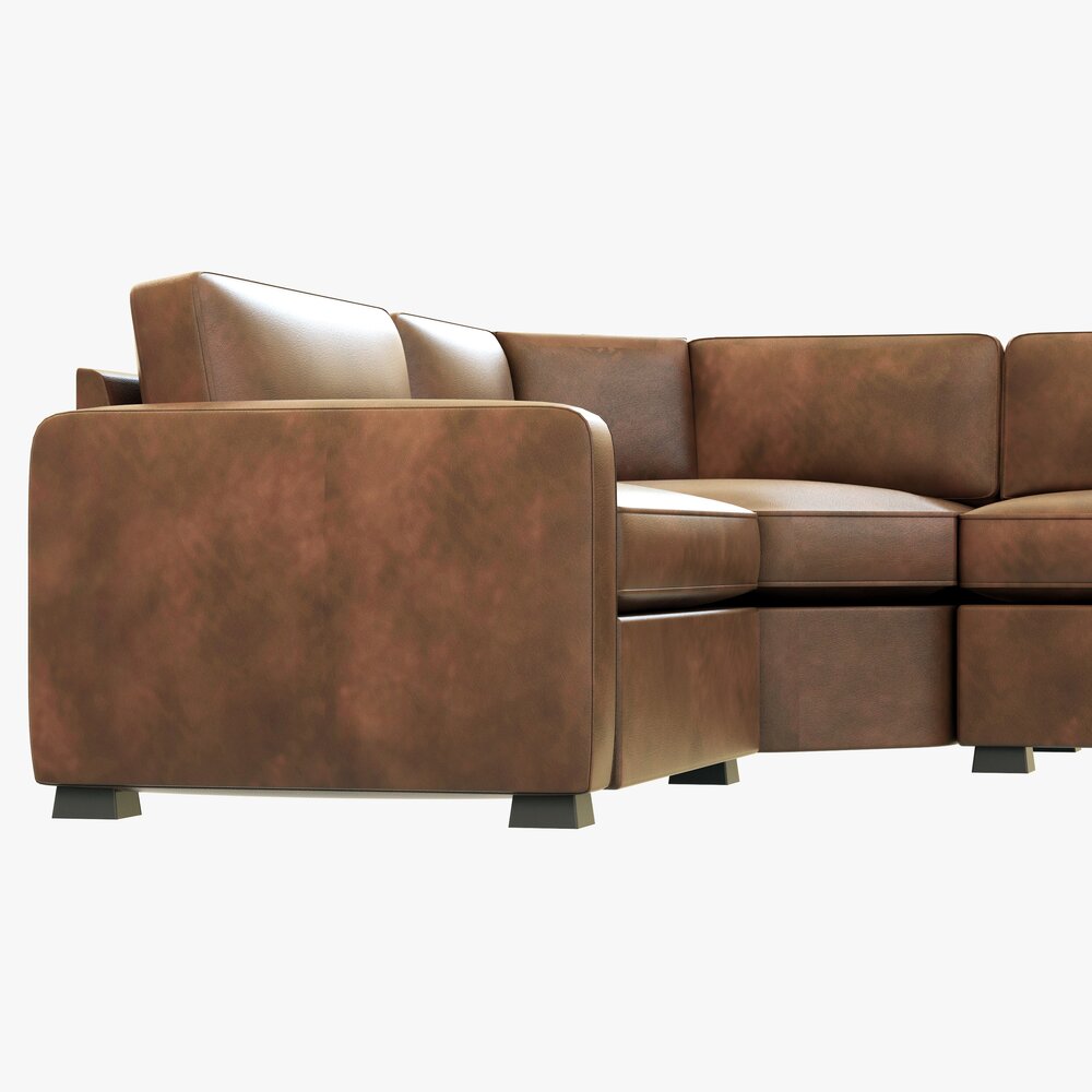 Roy Bosh Dekadans Sofa 3D 모델 