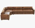 Roy Bosh Dekadans Sofa 3d model
