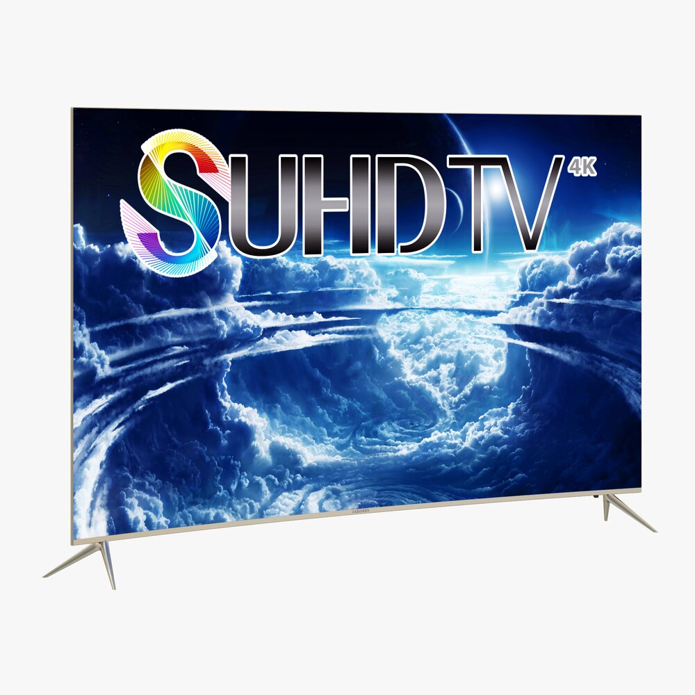 Samsung 65 SUHD 4K Curved Smart TV KS7500 Series 7 3Dモデル