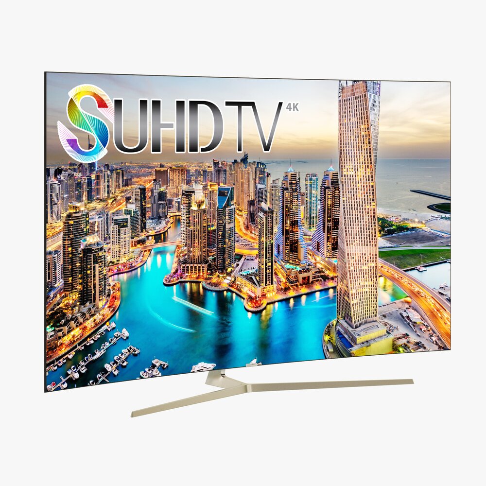 Samsung 78 SUHD 4K Curved Smart TV KS9000 Series 9 3D 모델 