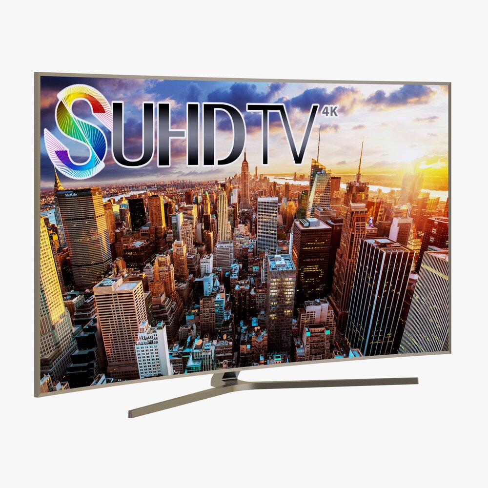 Samsung 88 SUHD 4K Curved Smart TV JS9500 Series 9 3D-Modell