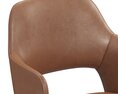 Flexform Eliseo Chair 3D 모델 
