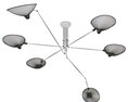 Serge Mouille Ceiling Ceiling Light 3Dモデル