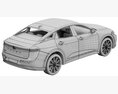 Toyota Crown 2023 3D模型 seats