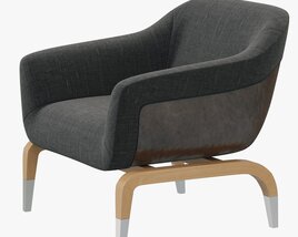 Smania Figi Chair 3D model