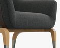 Smania Figi Chair Modelo 3d
