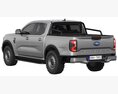 Ford Ranger XLT 2023 3Dモデル wire render