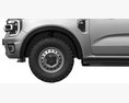 Ford Ranger XLT 2023 3D-Modell Vorderansicht