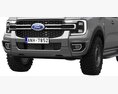 Ford Ranger XLT 2023 3D модель clay render