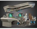 Spaceship Bridge Interior 3D модель