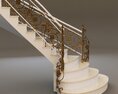 Classical Staircase Modelo 3D