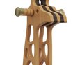 Home Concept Giraffe Rocking Chair Modèle 3d