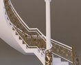 Classical Staircase 02 3D 모델 