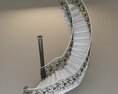 Classical Staircase 02 3d model