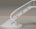 Classical Staircase 04 Modello 3D